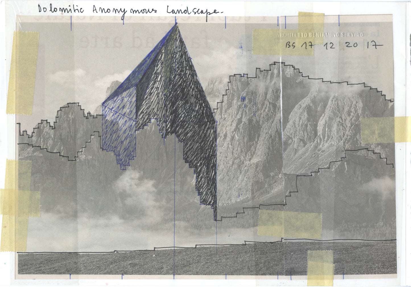 Dolomitic Anonymous Landscape, 2017