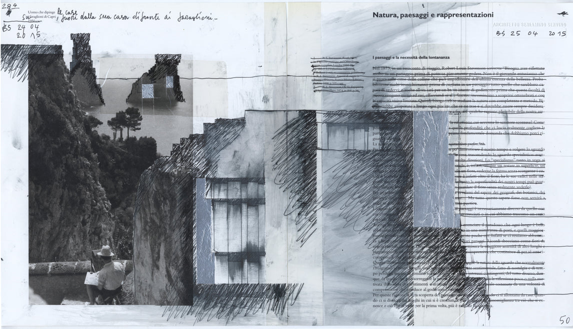 Uomo che dipinge le case, 2015